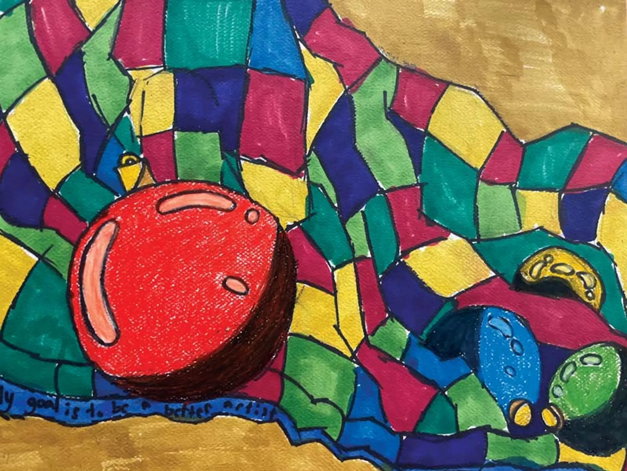 Elementary ClipCard: Fabric and Metal