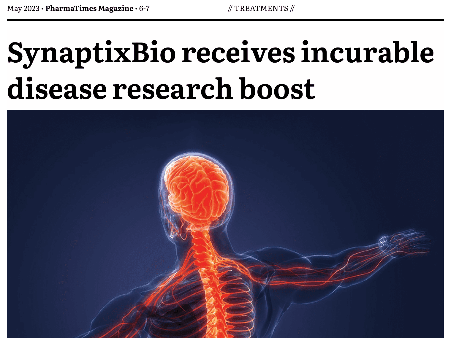 6 - NEWS: Treatments