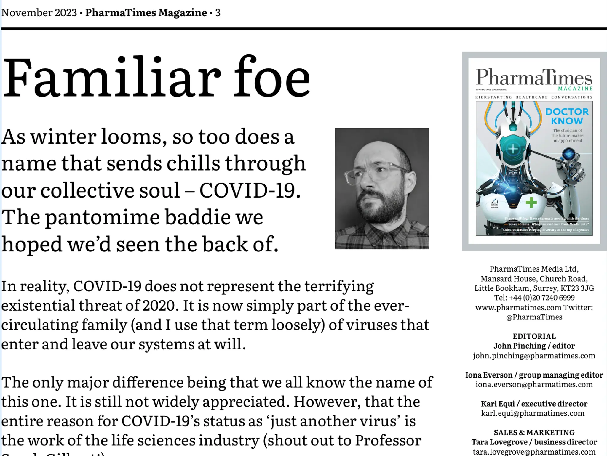 3 - From the editor