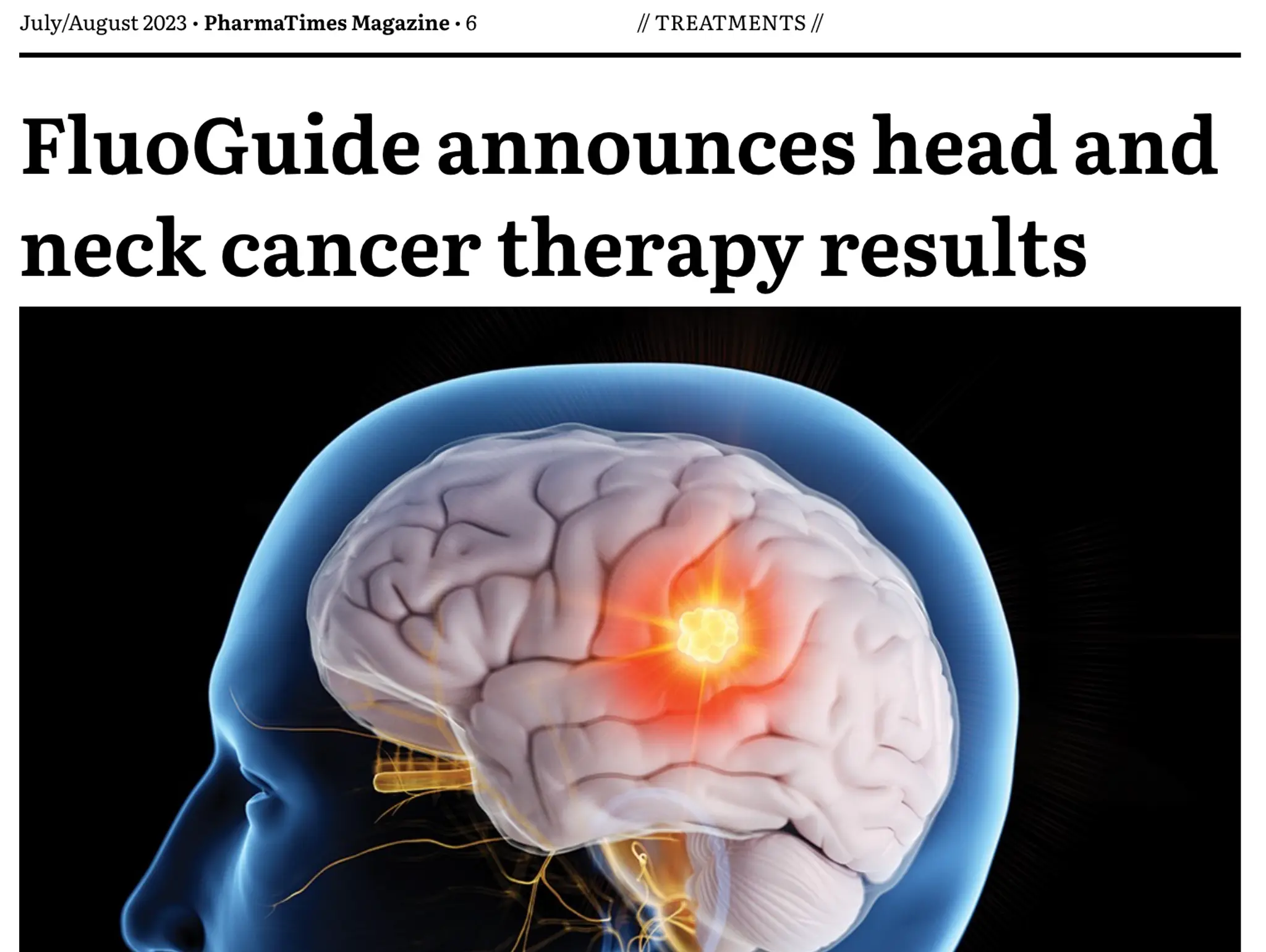 6 - NEWS: Treatments