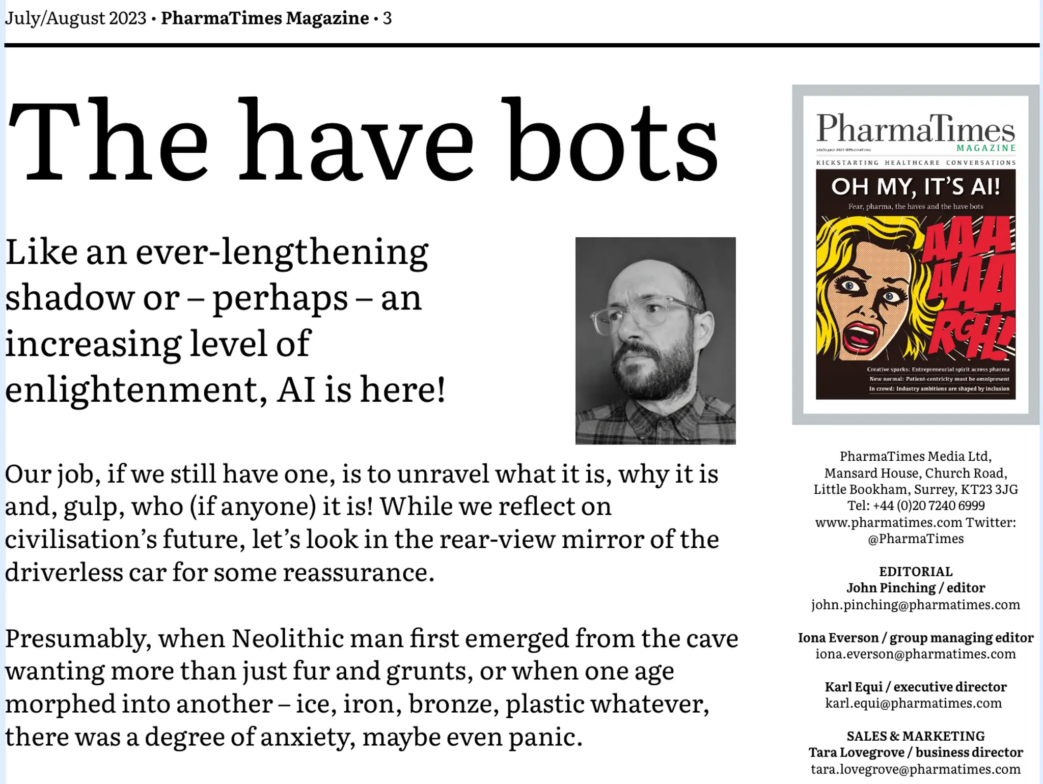 3 - From the editor