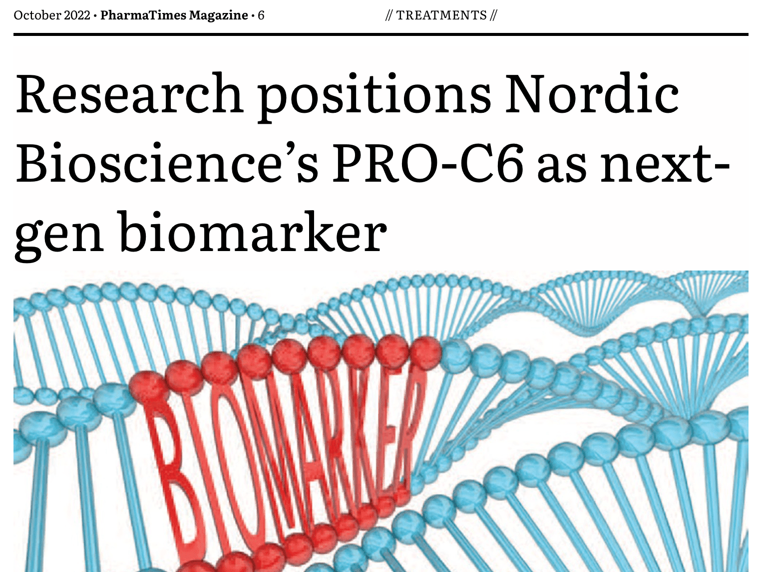 6 - NEWS: Treatments