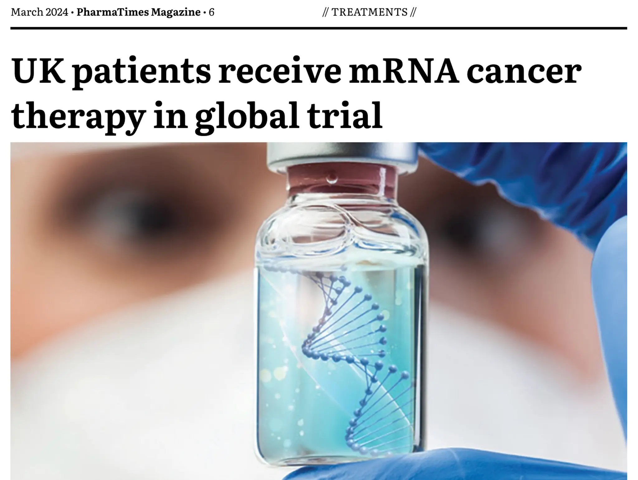 6 - NEWS: Treatments