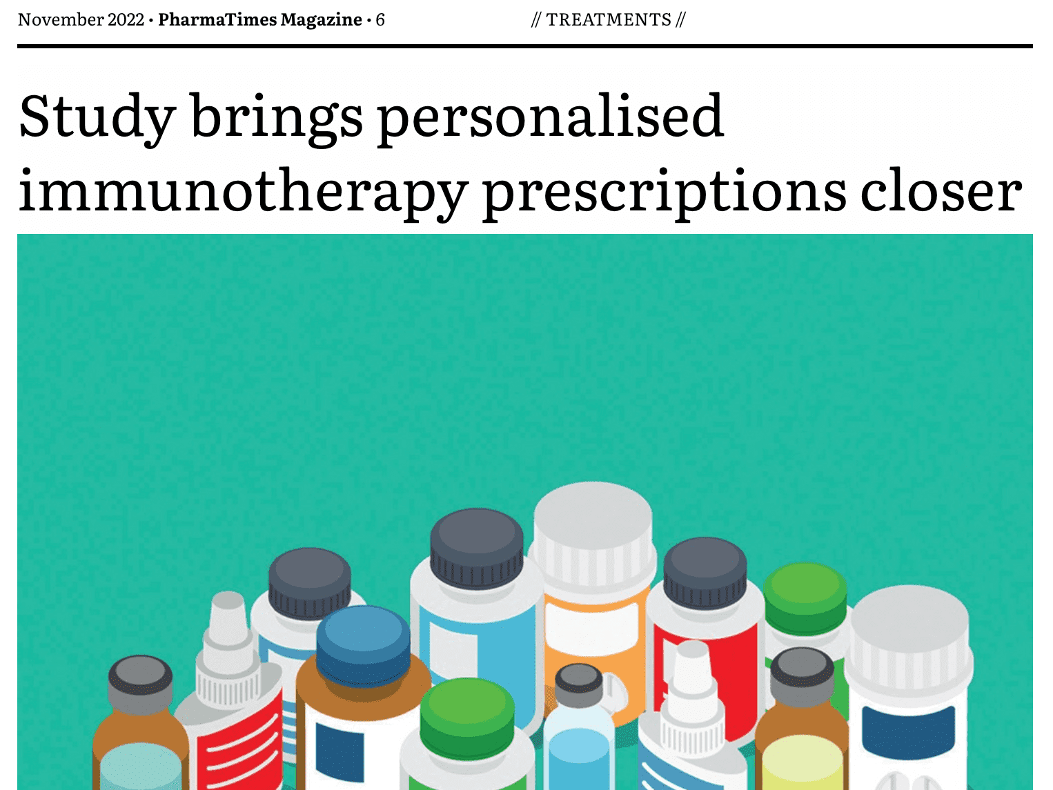 6 - NEWS: Treatments