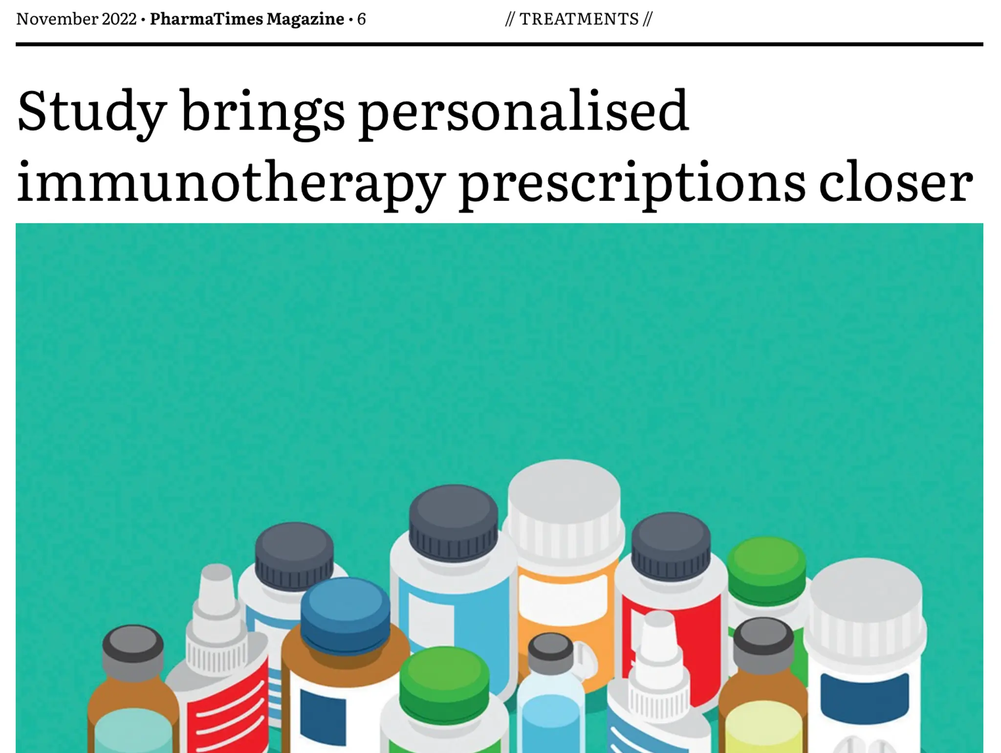 6 - NEWS: Treatments