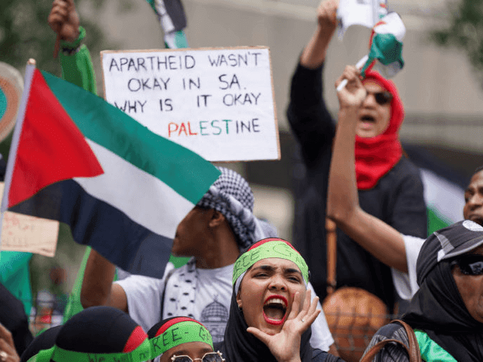 14. Isexwayiso kwiNingizimu Afrika ngama-Palestine ewakhoselisile