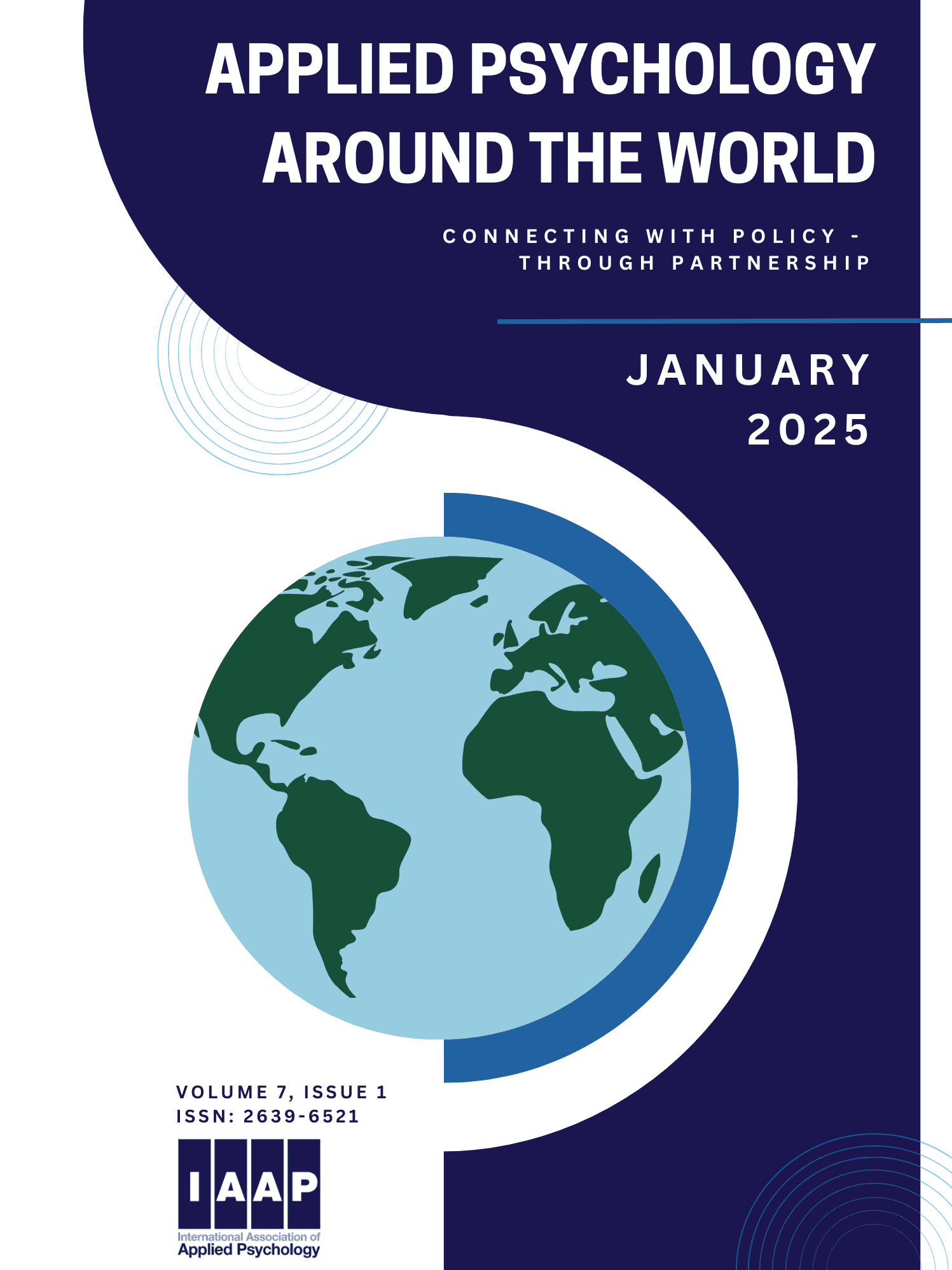 Applied Psychology Around the World: Connecting with Policy - Through Partnership