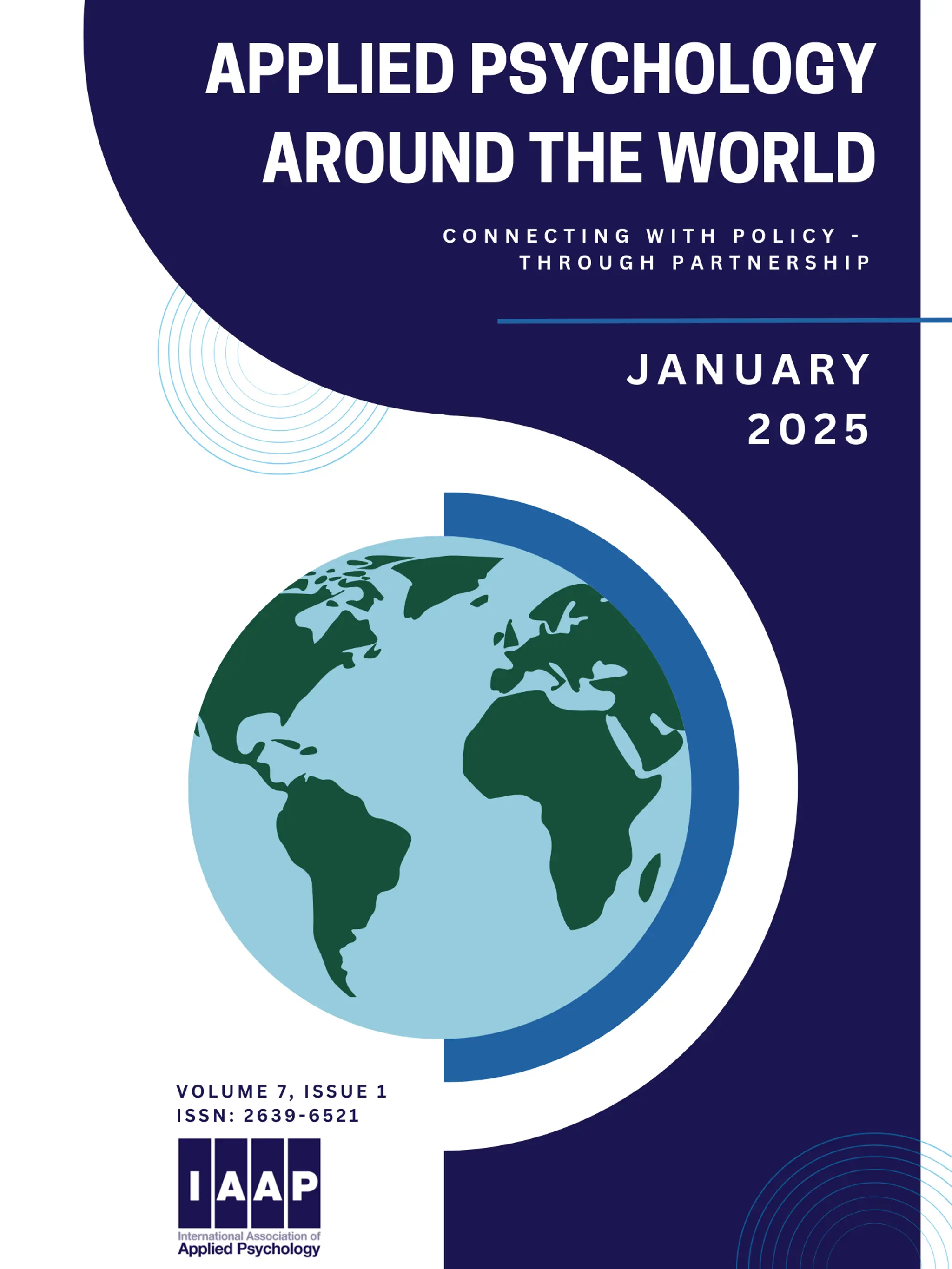 Applied Psychology Around the World: Connecting with Policy - Through Partnership