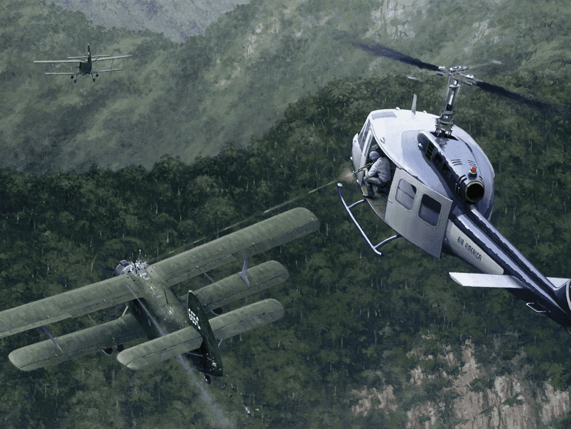 Defending Lima Site 85