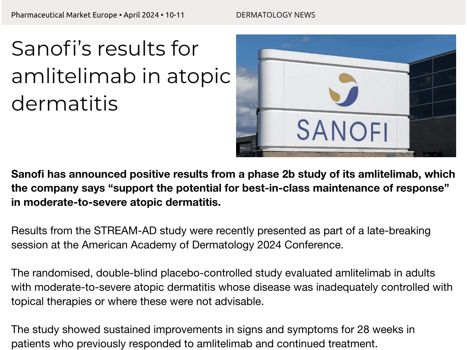 Dermatology News - April 2024