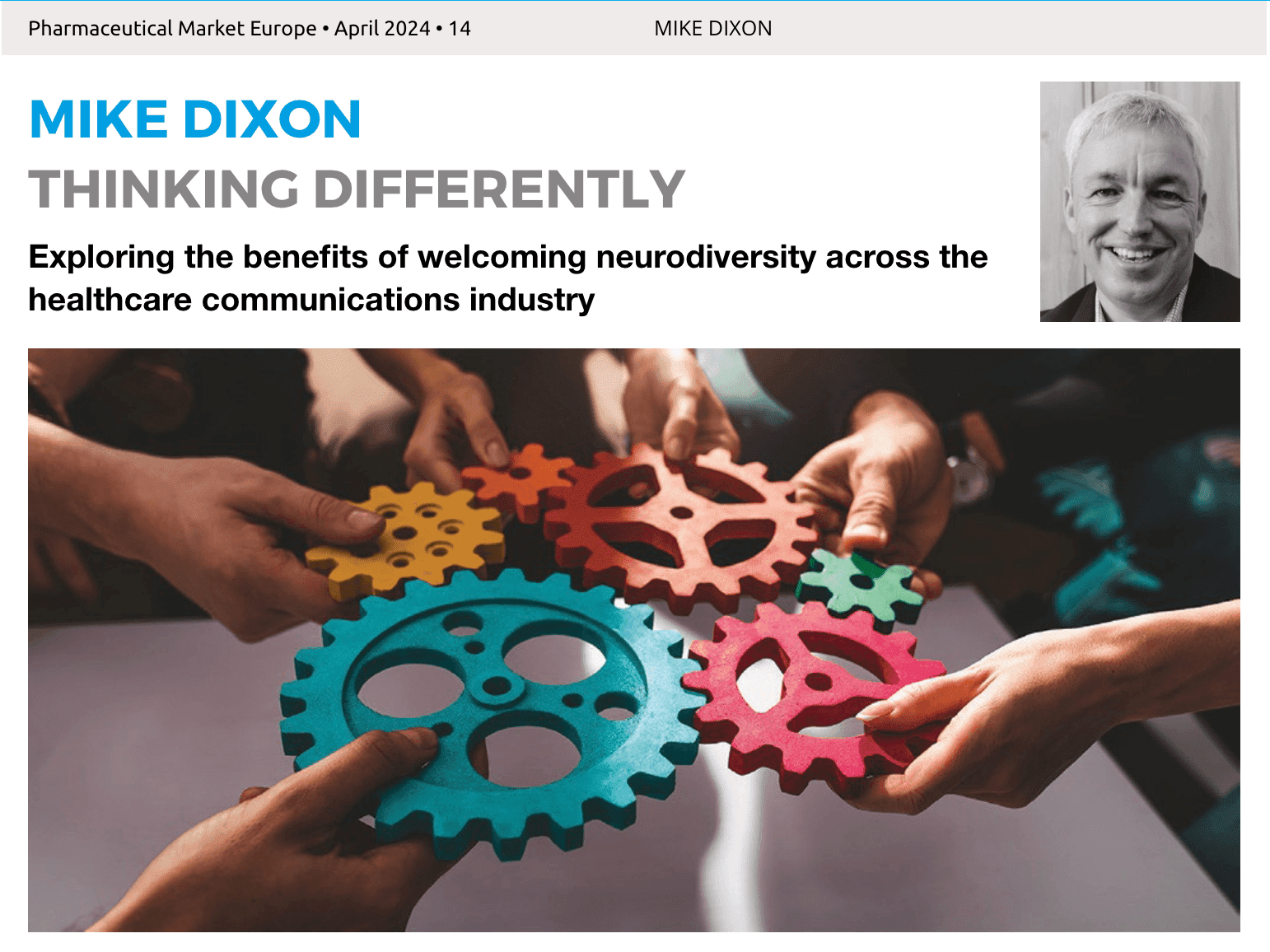 MIKE DIXON - Thinking differently