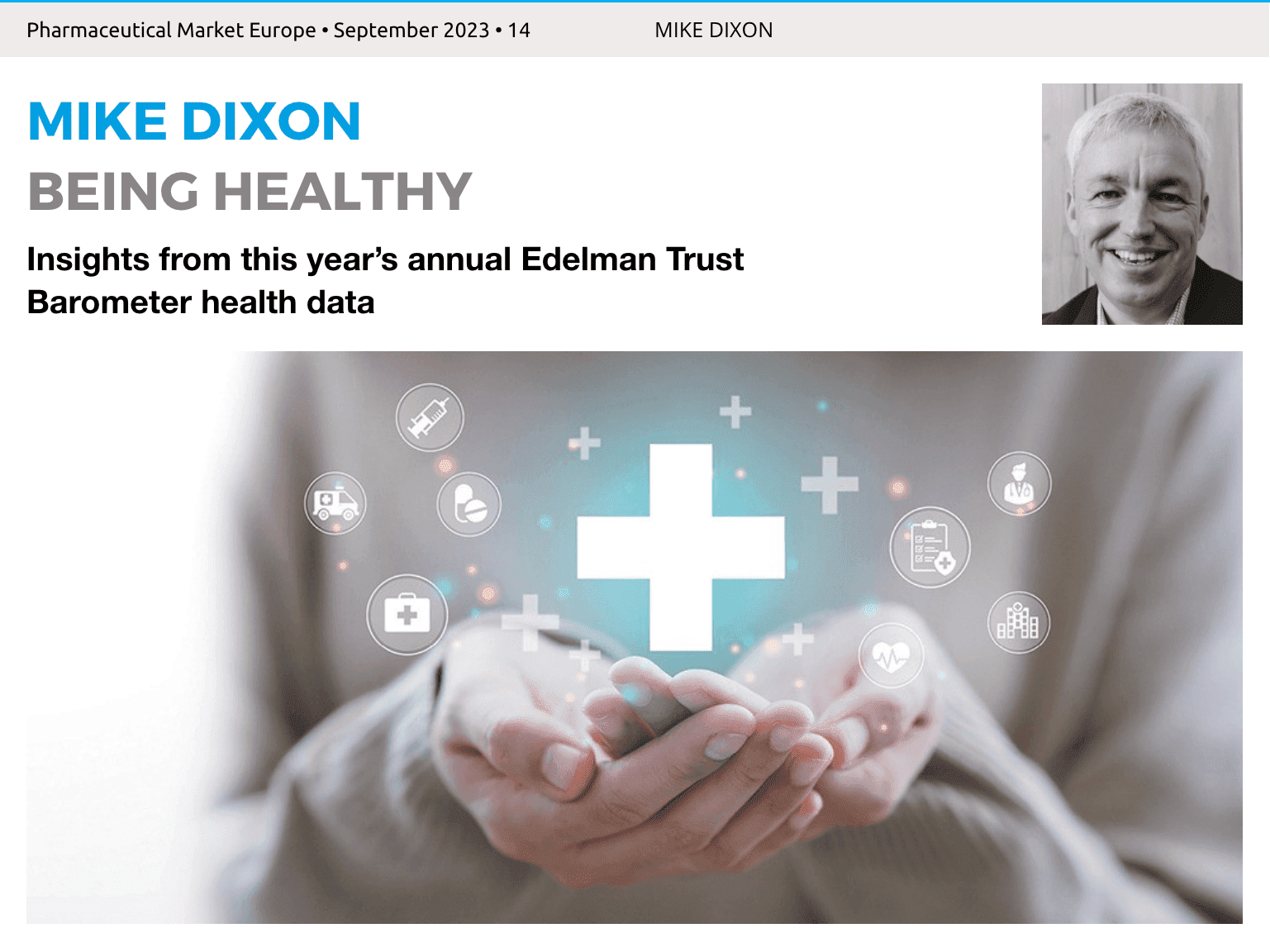 14 - MIKE DIXON - Being healthy