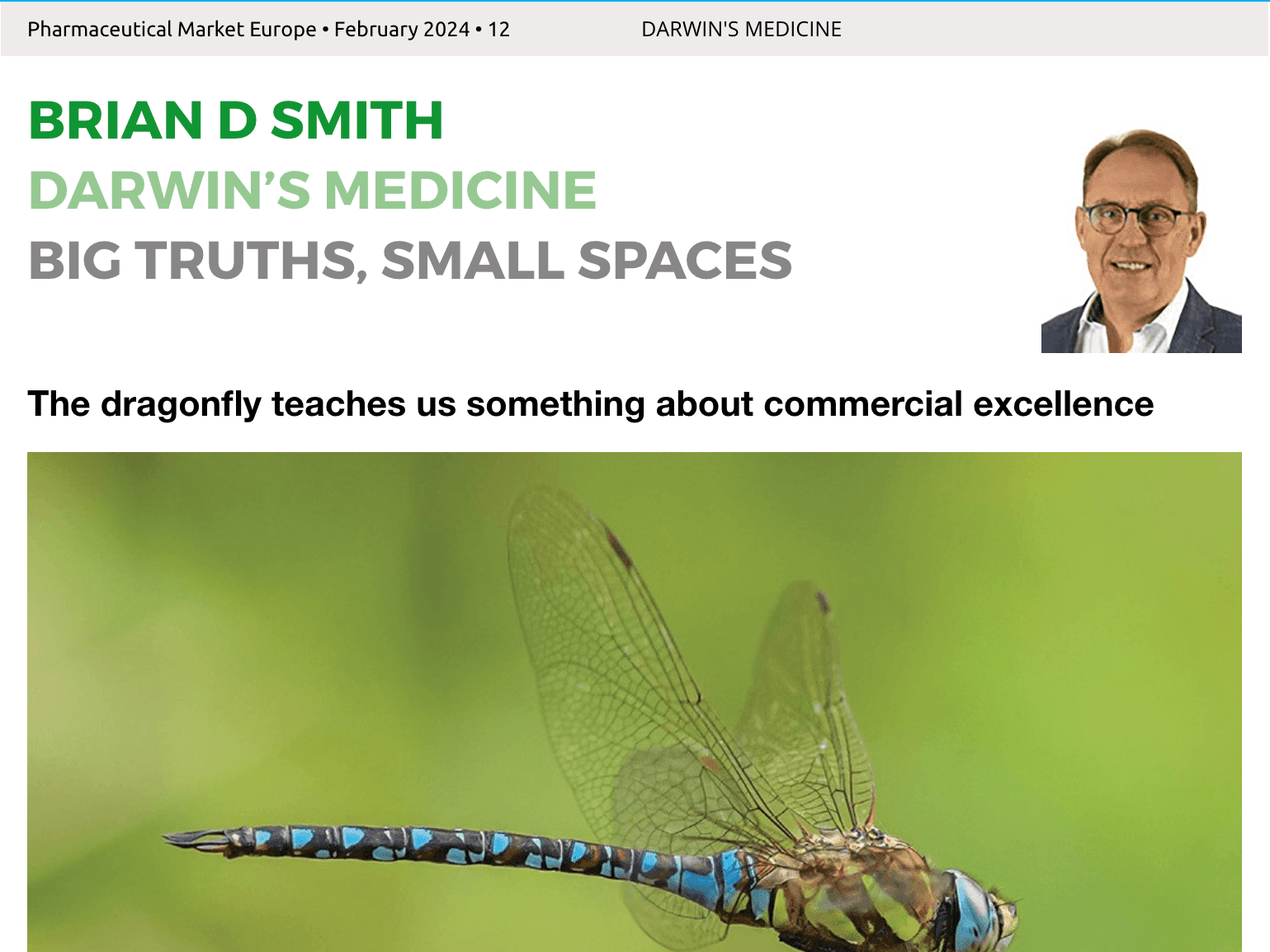 12 - DARWIN'S MEDICINE - BIG TRUTHS, SMALL SPACES
