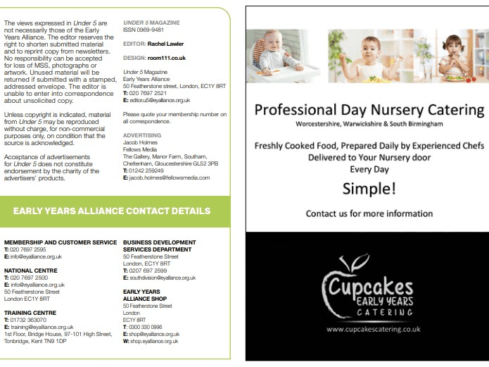 Early Years Alliance contact details