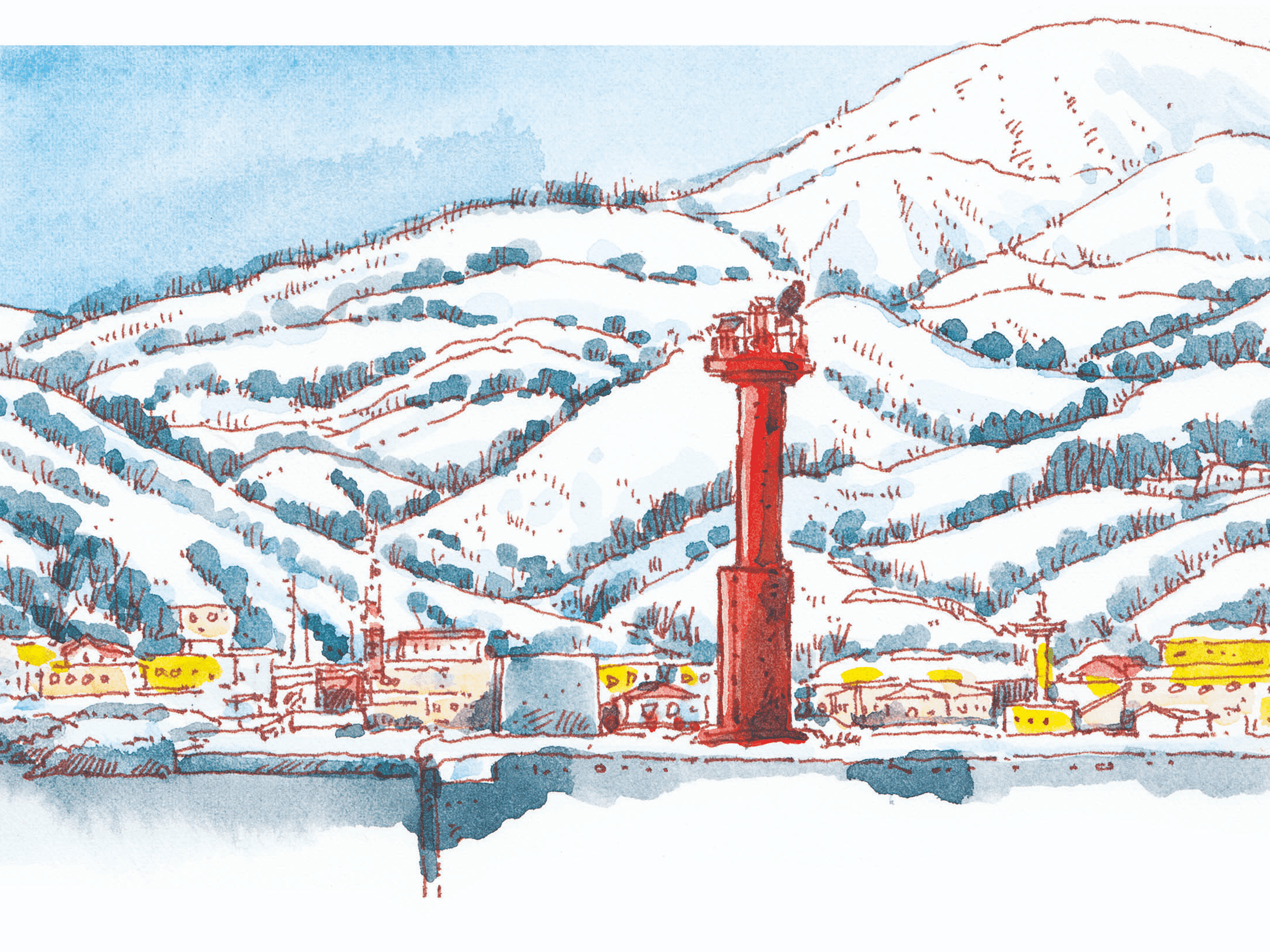 495 วาดเมือง เมืองราอูซุ Rausu