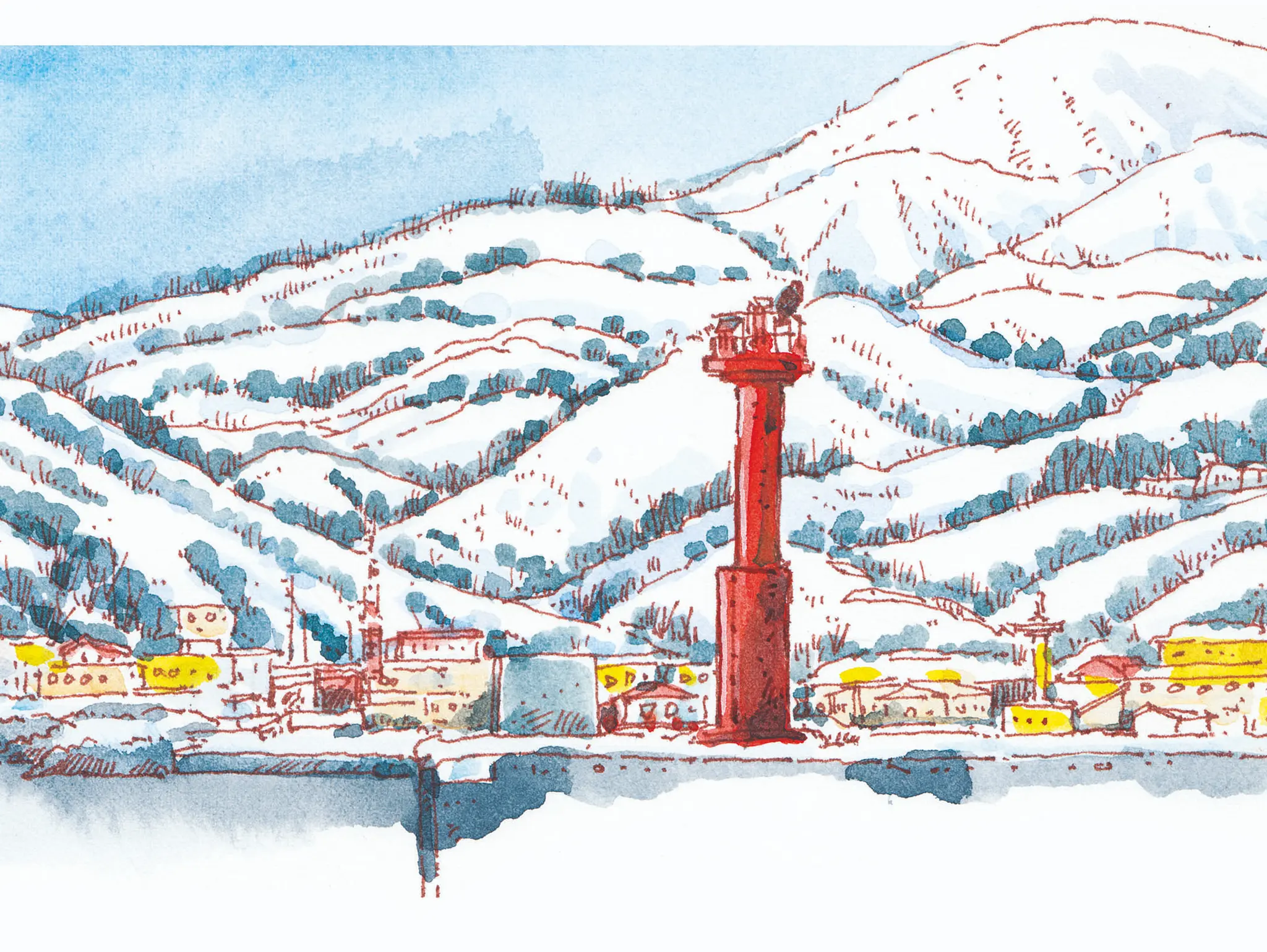 495 วาดเมือง เมืองราอูซุ Rausu