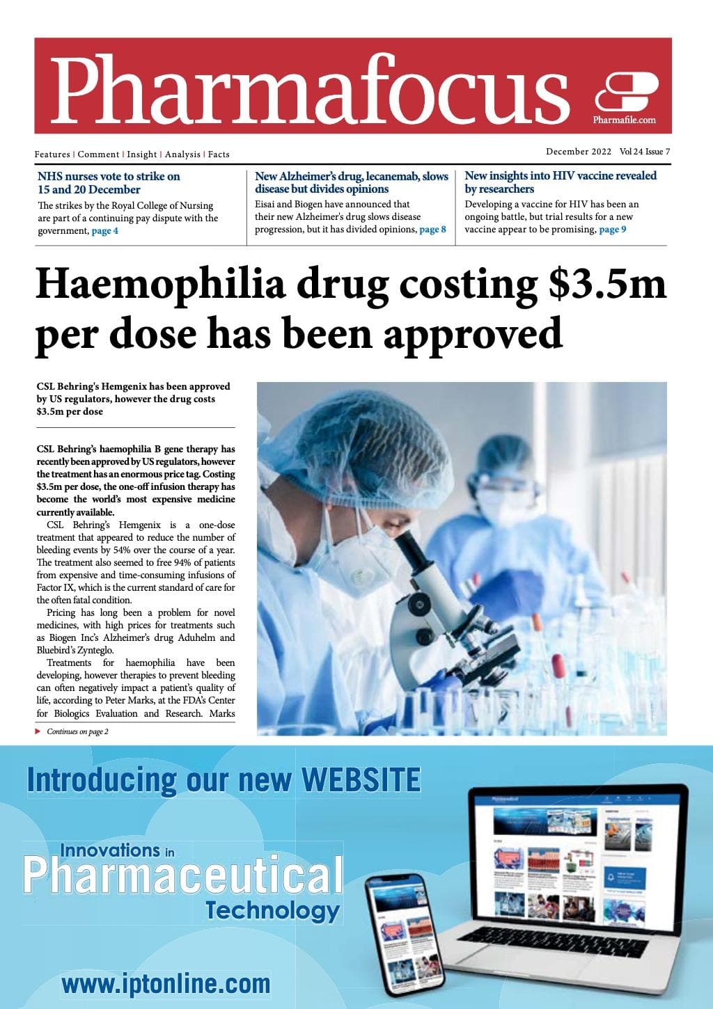 Pharmafocus December 2022