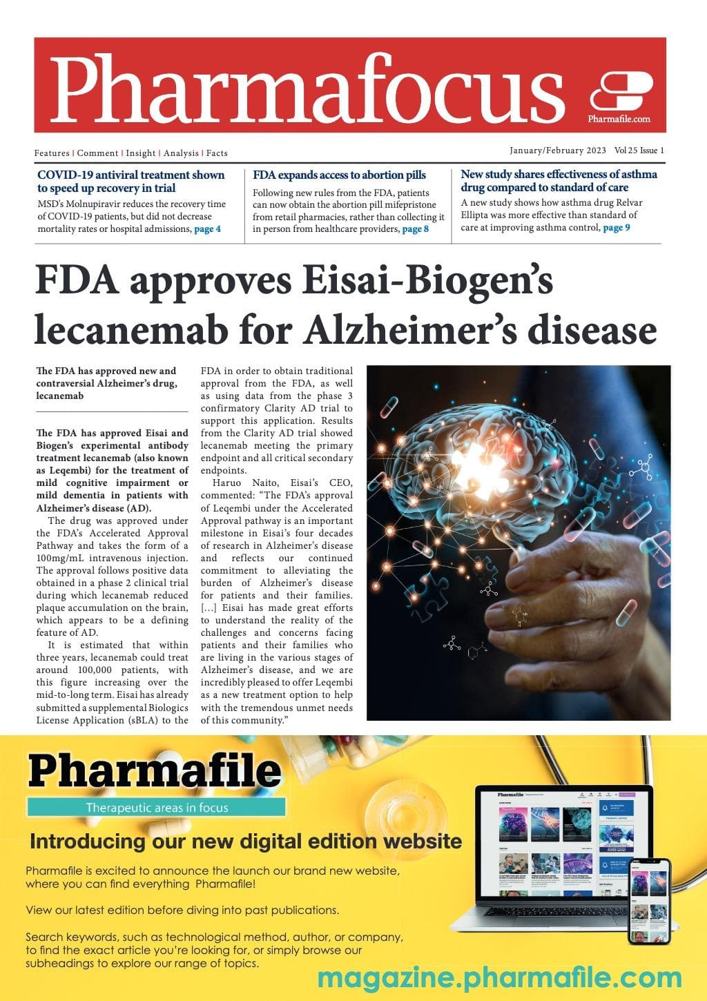 Pharmafocus - January 2023