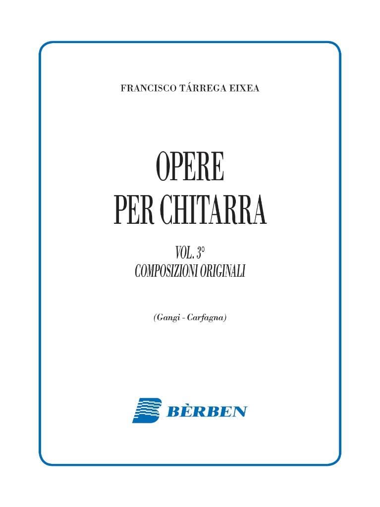 Opere per chitarra - Volume 3