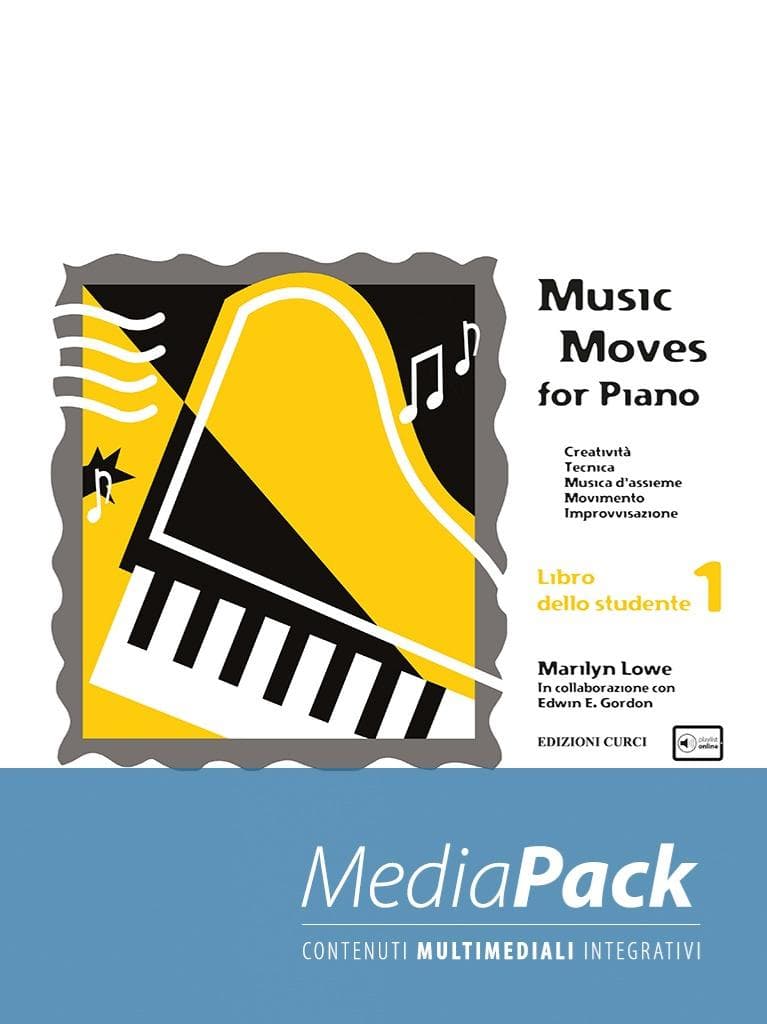 Music Moves for Piano Volume 1 Libro dello studente - Mediapack