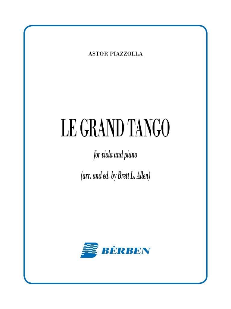 Le grand tango - versione per viola e pianoforte