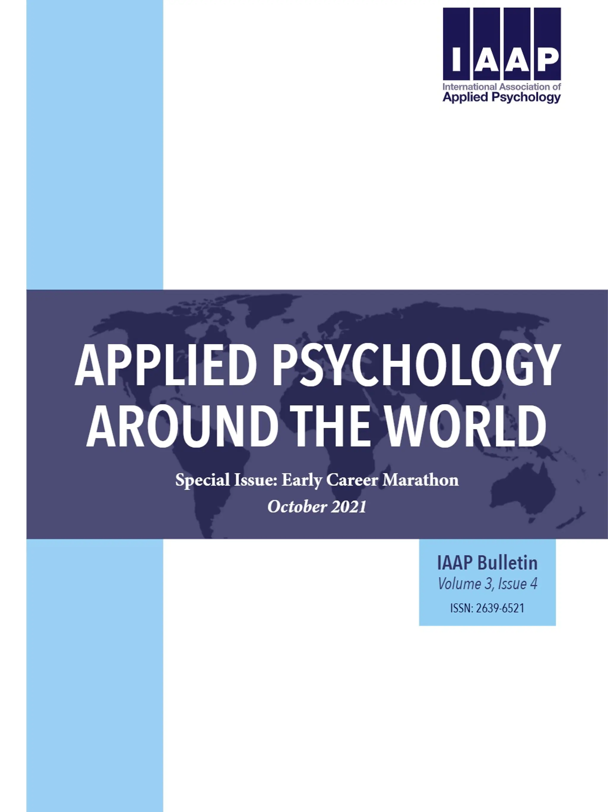 Volume 3, Issue 4, Special Issue: Early Career Marathon