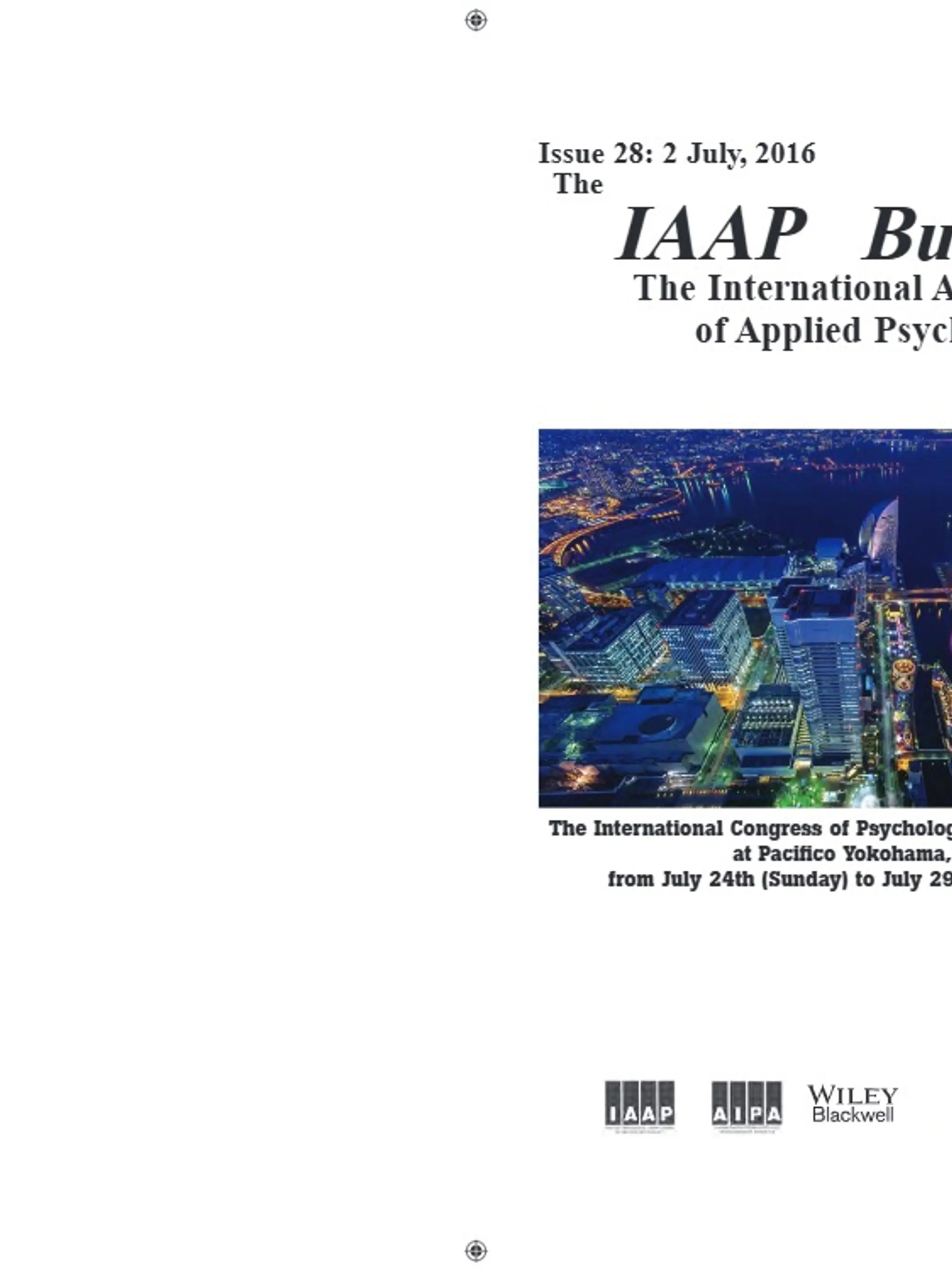 IAAP Bulletin, July 2016