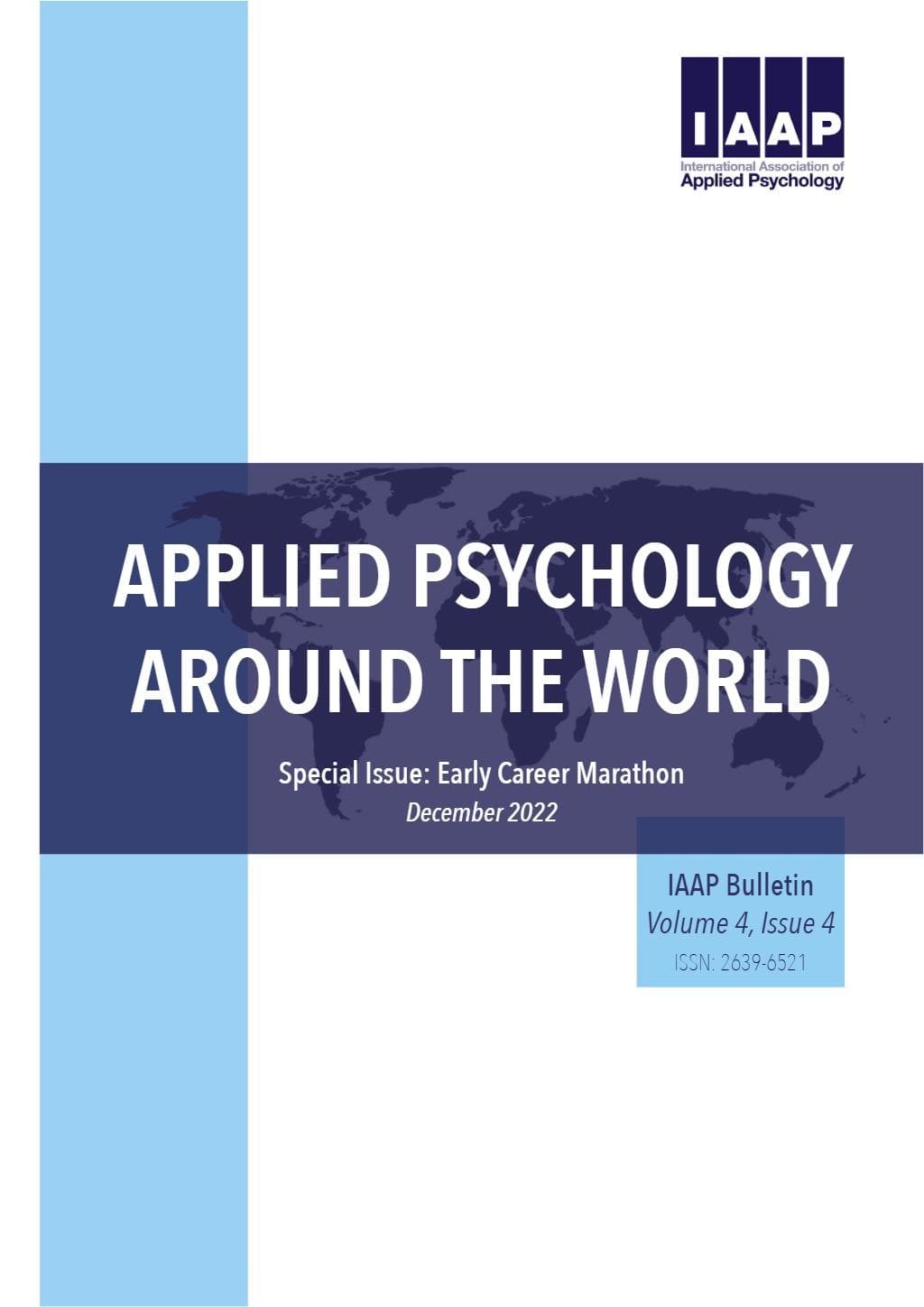 Volume 4, Issue 4, Special Issue: Early Career Marathon