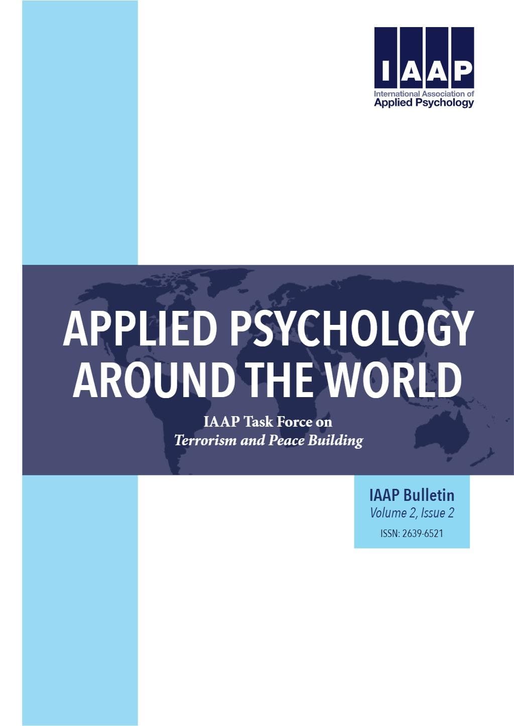 Volume 2, Issue 2, IAAP Task Force on Terrorism and Peace Building 