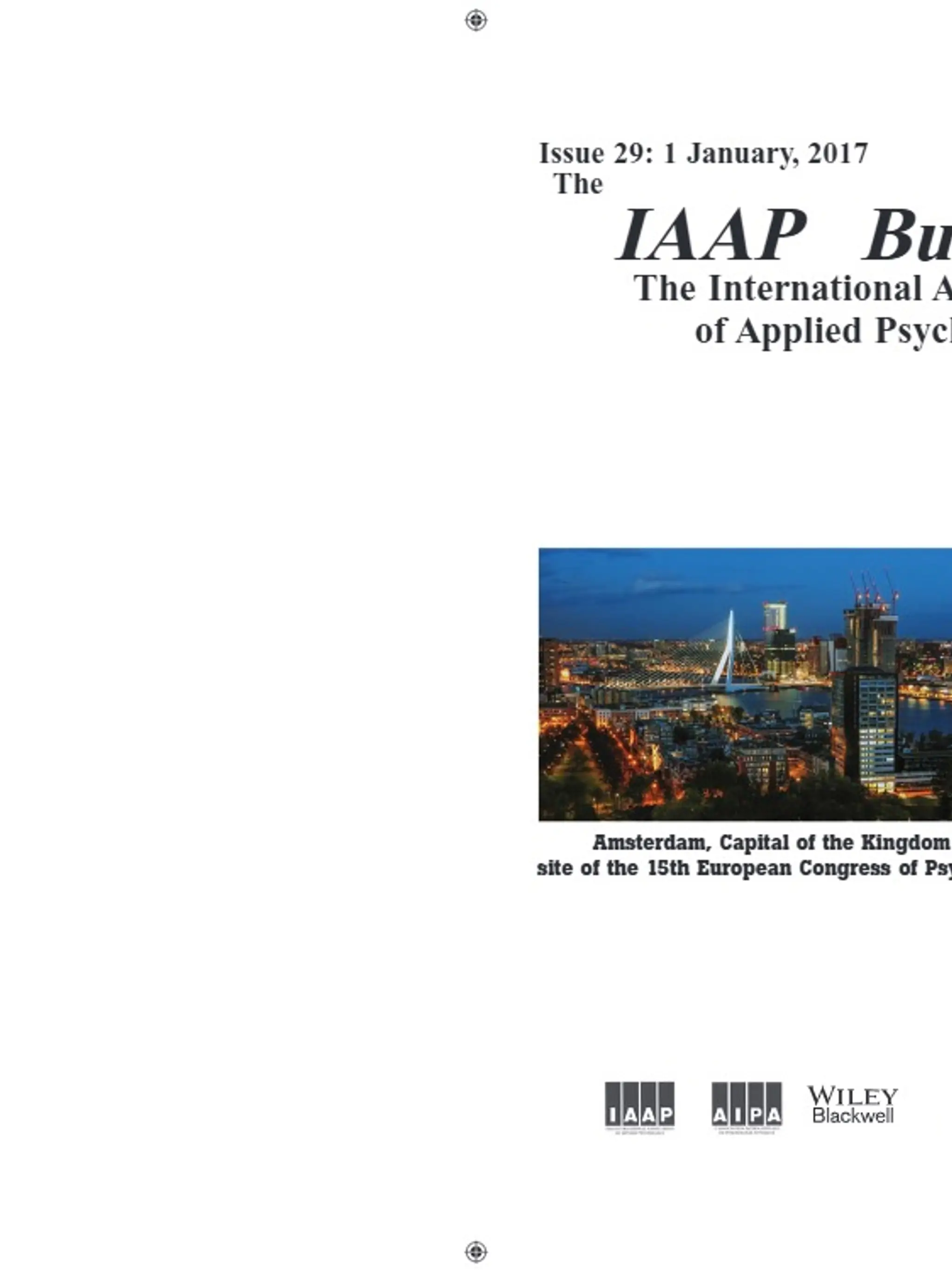 IAAP Bulletin, January 2017