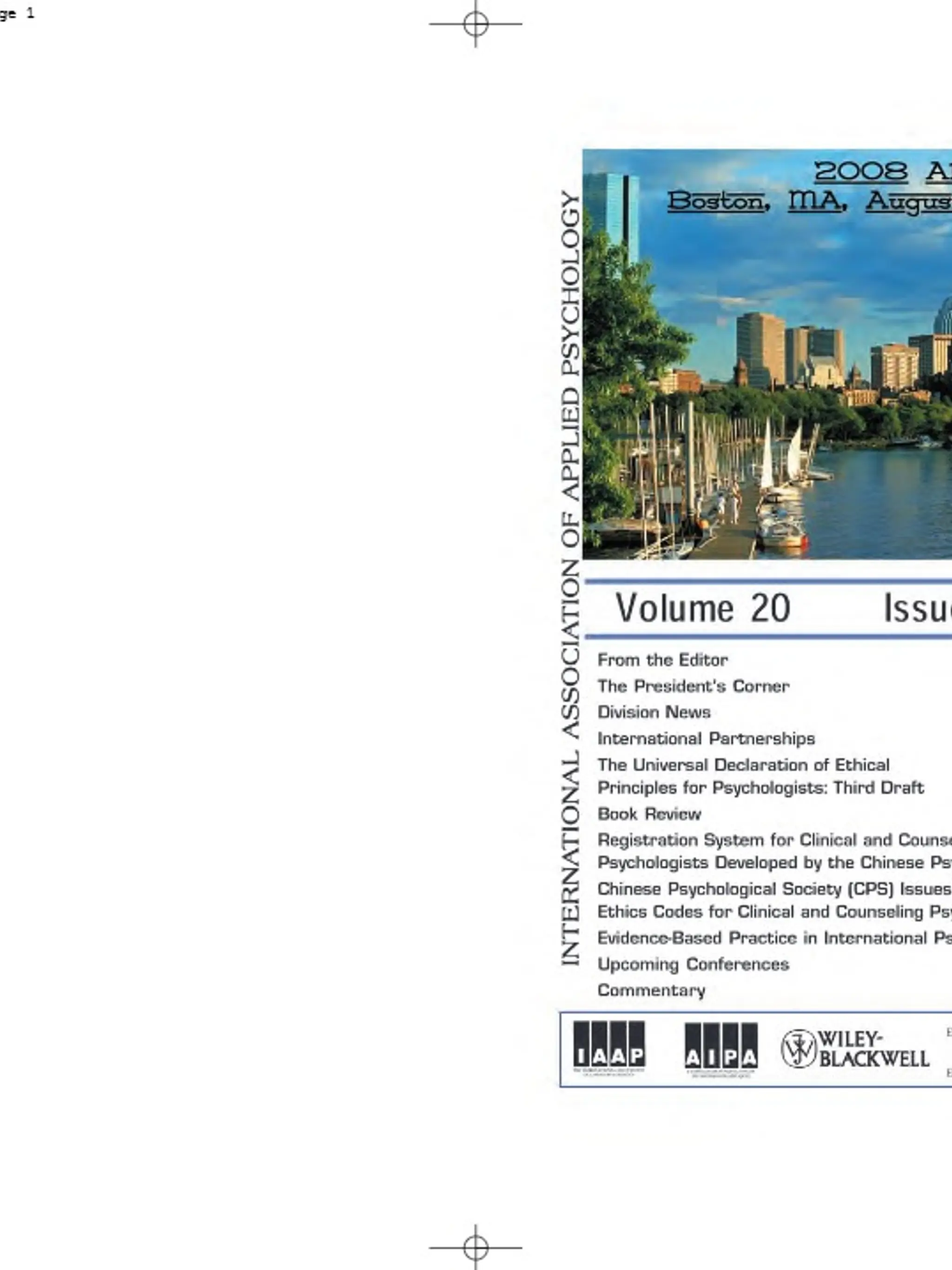 IAAP Bulletin, July 2008
