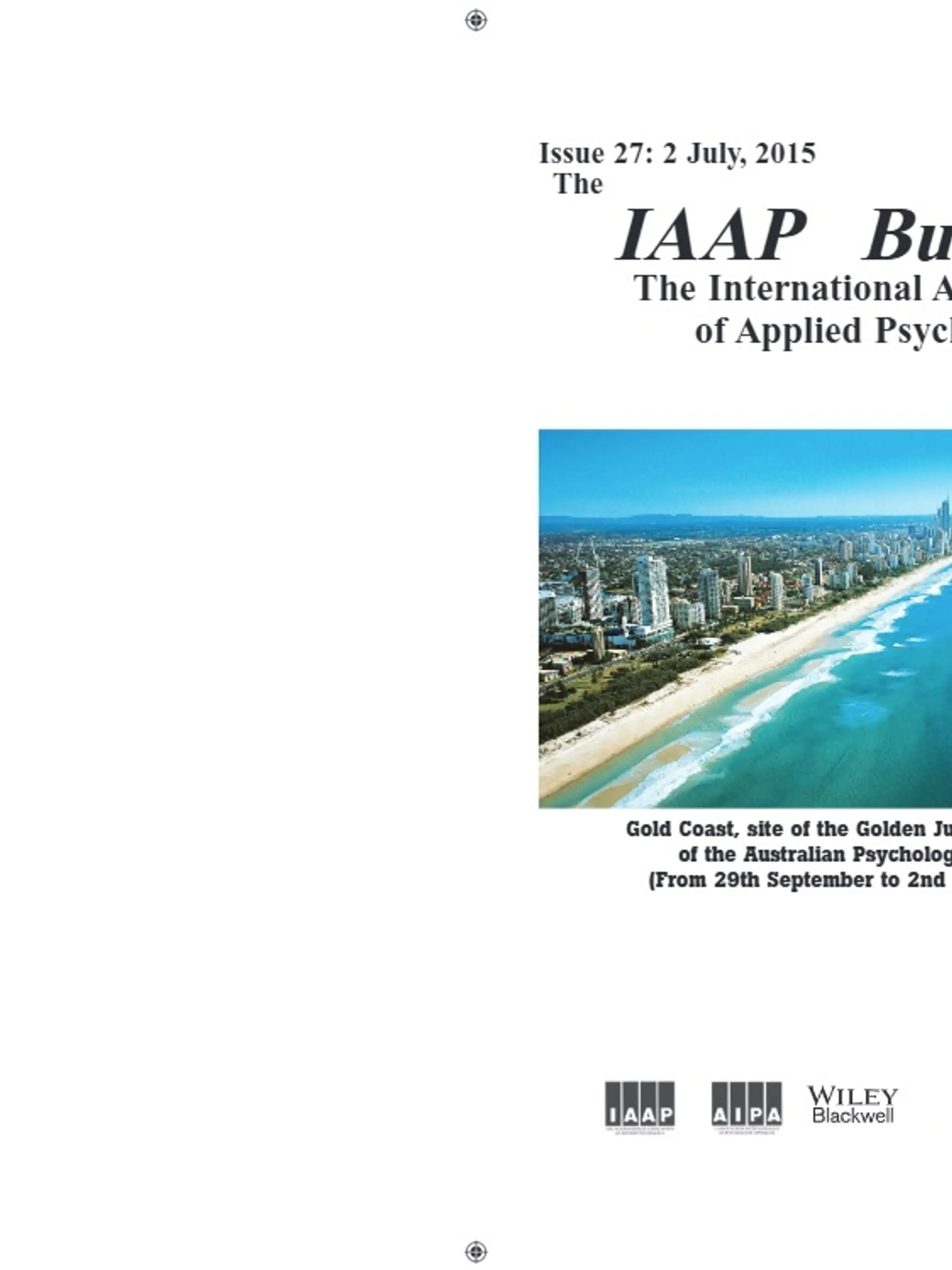 IAAP Bulletin, July 2015