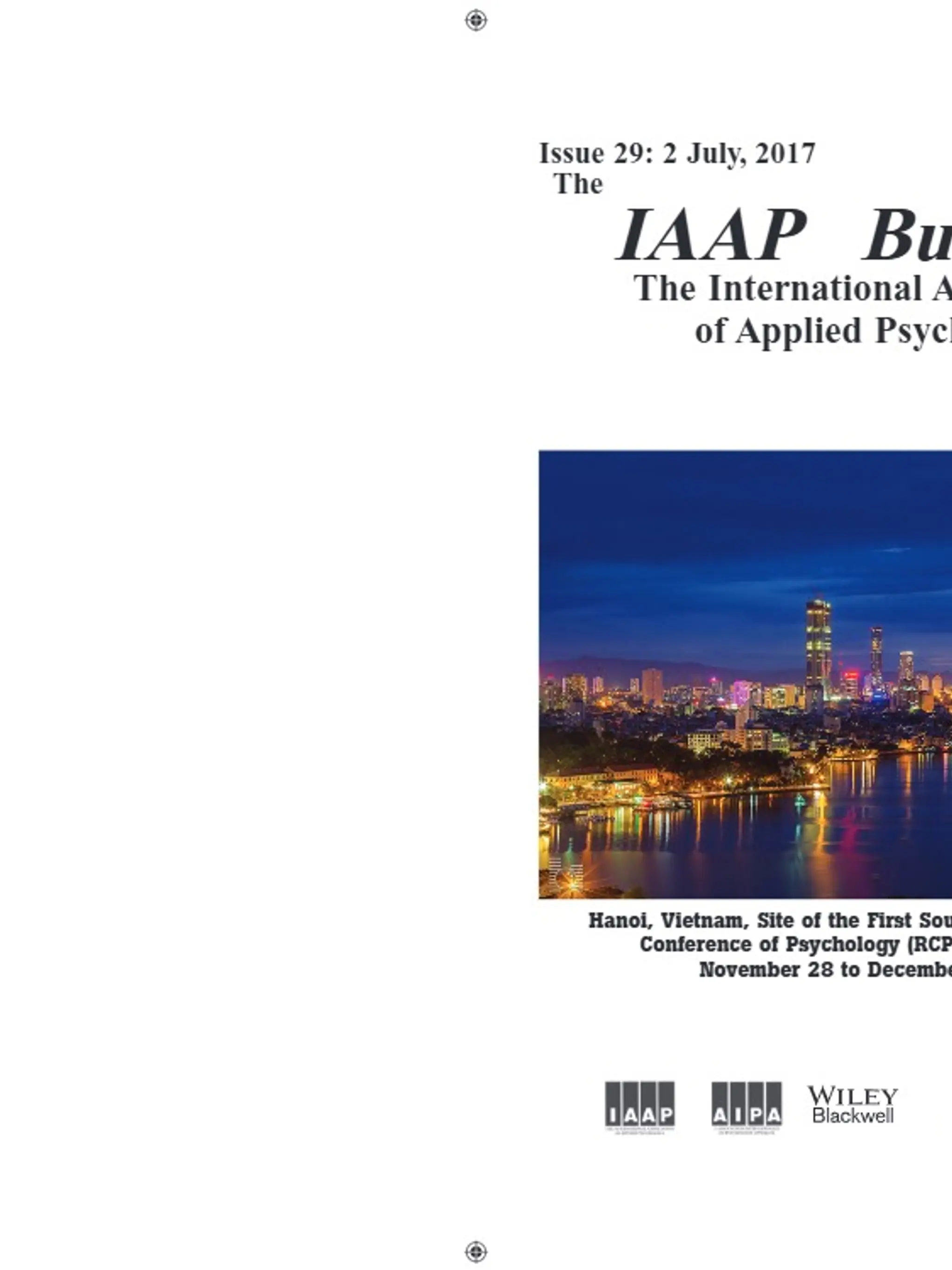 IAAP Bulletin, July 2017