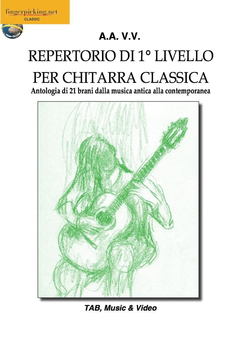 Repertorio di 1° Livello per chitarra classica